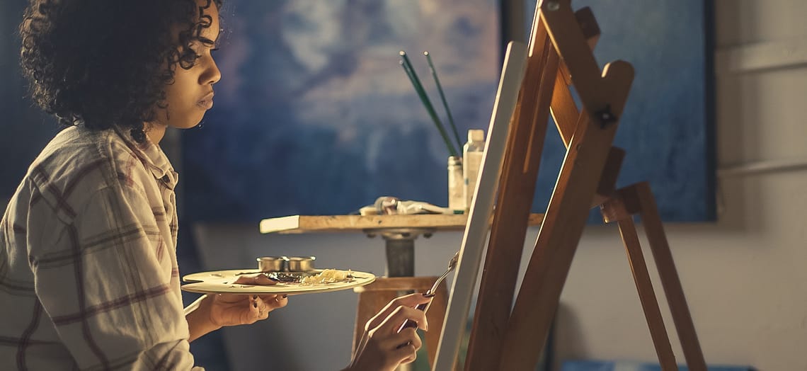 Why You Should Paint at Home