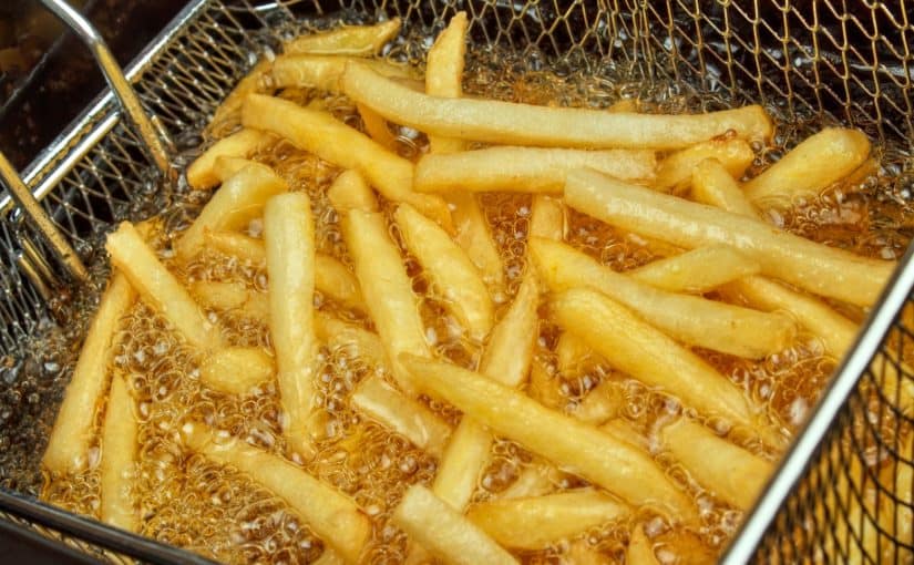 deep frying fries